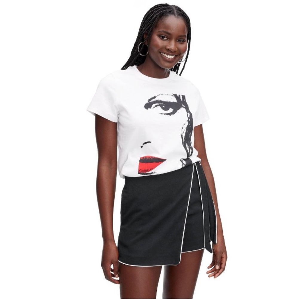 DVF x TARGET Red Lip Graphic T-Shirt